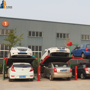 Automated hydraulic car parking system used cars lift for sale