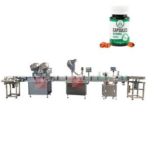 Automatic bottle filling capping machine manufacturer exporter, pharma pills capsule tablets counting filling  packaging line
