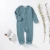 Import Baifei Custom Baby Clothes Kids Clothing Natural Fabric Plain Solid Long Sleeves 100% Organic Cotton Clothes Baby Sleepwear from China