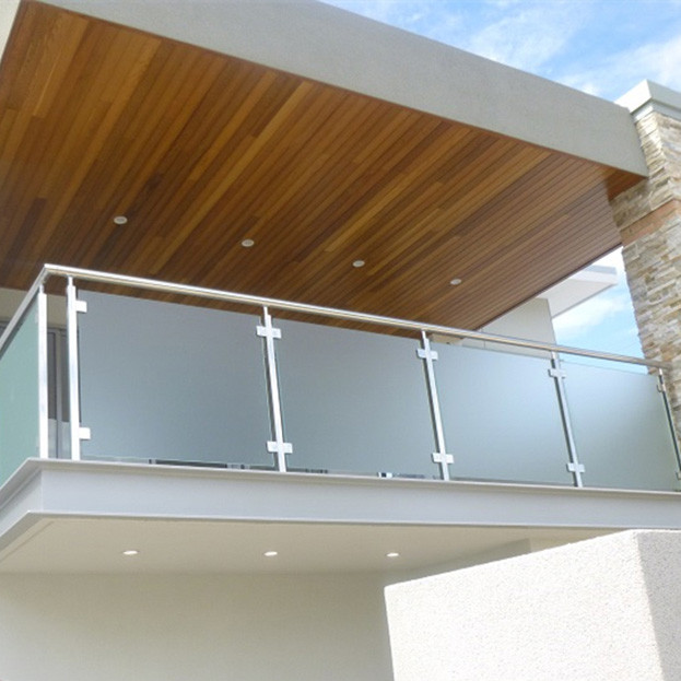Buy Balcony Glass Railing U Channel Large Glass Railing Clamp Stair ...