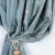Import Bamboo Blue Wholesale Ready Made Drapes The Curtain from China