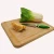 Import Bamboo square cutting board wood chopping block serving board with juice groove from China