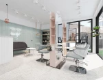 Barber shop station hair dressing furniture shop interior design hair salon shop
