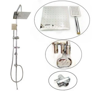 bathroom faucet accessories waterfall overhead showers complete shower panel stainless steel bathroom products 2020