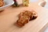 Bear Tsai Biscuits Peanut Flavor 50g*120 Packs Childrens Alphabet Snacks, Animal Shaped Food OEM Processing