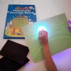 Best Kids A3 Magic Night Drawing Board Luminescent LED Glow Custom Drawing Toy Educational Magic Pad for Children