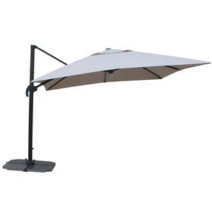 Best new type 2019 roma style aluminum-made great quality and cheap price patio sun umbrella with solar energy led