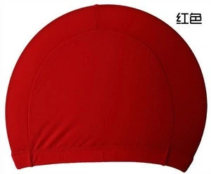 Best price lycra Waterproof Protect Ears Long Hair Sports Swim Pool Swimming Cap Hat For Men Women Adults