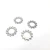 Import Best Quality Hardware Materials Din Round Stainless Steel Gasket External Tooth Lock Washer from China