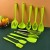 Import best seller amazon 10 PCS silicone kitchenware non-stick kitchen accessories silicone cooking utensil set from China