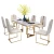 Import Best Selling Elegant Dining Room Sets 8 Chairs Table from China