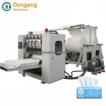 Best selling facial tissue  napkin folding machine rewind toilet paper product making machinery tissue bag making machine