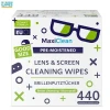 Biokleen OEM Manufacturer Antibacterial Lens Cleaning Wet Wipe Screen Wipes for Electronics