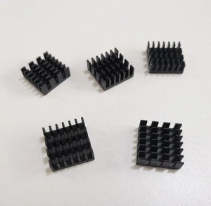 Black Anodized Aluminum Heat Sinks for Raspberry Pi B/ B+/2/3 Raspberry Pi Heatsink