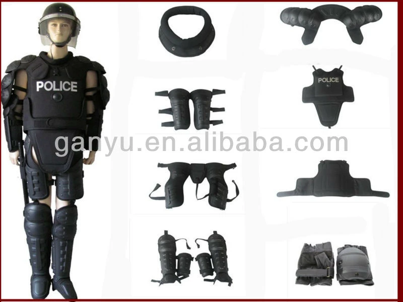 Black Military Police Uniform