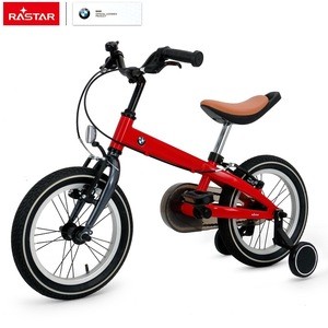 BMW 14 inch 4 wheel bicycle Rastar kids bike new model 2019 for boy