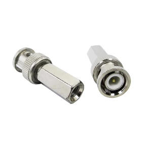 BNC Male Twist-on Coax Coaxial Connector for CCTV Security Camera