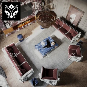 Boca Latest living room sofa Italian New Design Modern Luxury Living Room Furnitures Living Room Sofa Set For Villa
