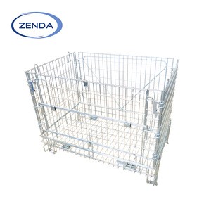 Bottle cage storage mesh security cages steel for production workshop