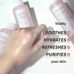 Bottle cosmetic face toner whitening rose water aloe vera hydrating cheap wholesale face skin toner
