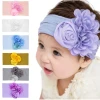 Bow knot Elastic Head Bands For Baby Girl Headband Kids Hair Accessories 6 Colors