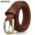 Import Braided Belt For Mens Woven Belts Luxury Genuine Leather Cow Straps Hand Knitted Designer Men For Jeans Girdle Male from China