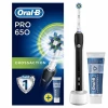 BRAUN ORAL B PRO 650 Electric Toothbrush BLACK LIMITED EDITION oral-B Tooth head
