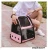 Import Breathable Transparent PU Travel Pet Bag Dog Cat  Carrier animal cages travel bag from China