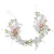 Import Bridal Wedding Tara Hand Twisted Bead Gold Flowers Soft Chain Hair Band Hair Ornaments Wedding Dress Accessories from China