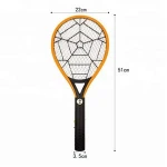 Bug Zapper Electric Fly Swatter Rechargeable Mosquito Fly Killer, Racket 2300 Volts With LED Light