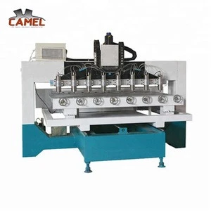 CA-1225 rotary cnc router 8 head/cnc router 4 axis