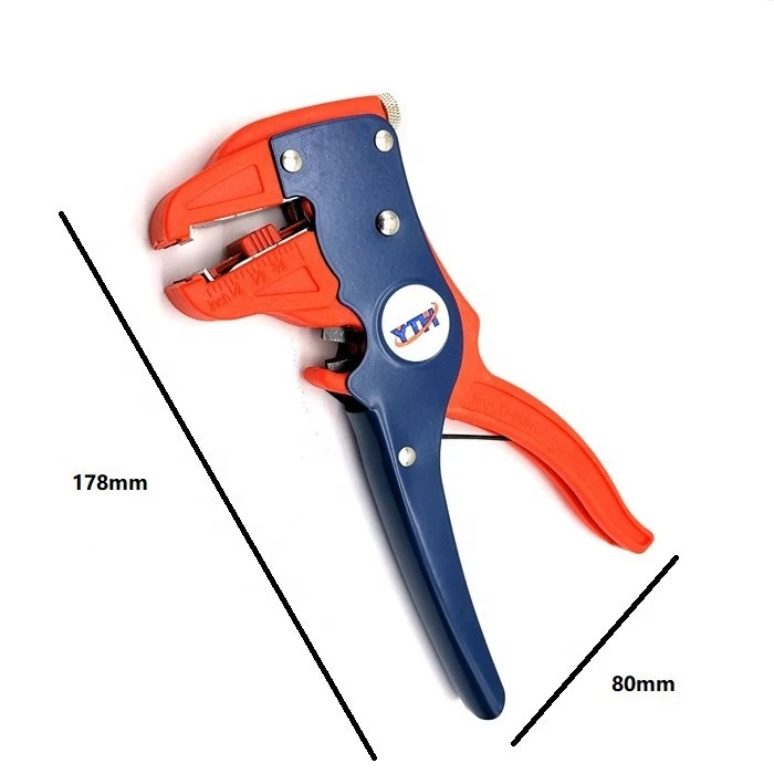 Cable Wire Stripper pliers Self Adjusting Crimper Stripping Cutter High Quality Hand Tools