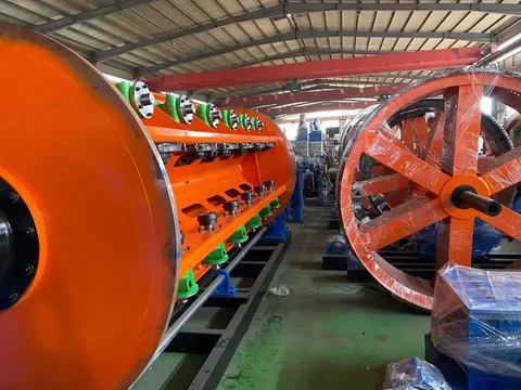 Buy Cage Acsr Conductor Rigid Frame Wire Strander Machine For Cable ...