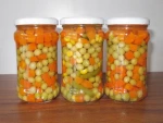 Canned Mix Vegetable, Canned Green Peas, Carrot, Sweet Corn Kernels, Bean