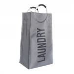 Canvas Large Bags Hamper Dirty Folding Laundry Big Basket Collapsible Basket Laundry