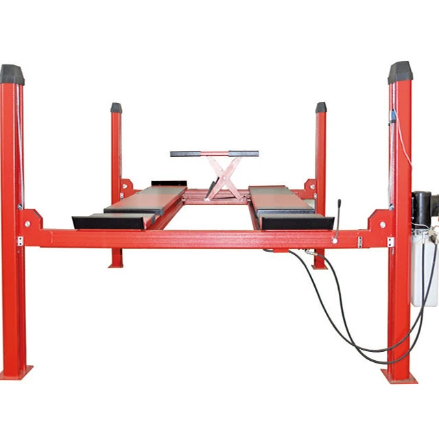 car garage machines alignment lifter 4 post wheel alignment use car lift for sale