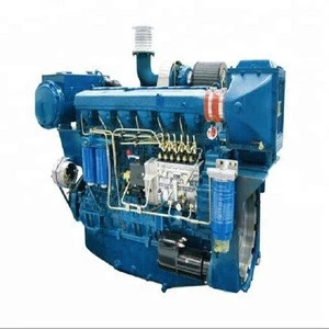 CE certificate tread assurance machinery weichai 500hp WP12 marine ship boat diesel engines