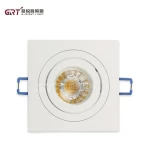 CE RoHS Approved Modern Living Room Square 10w 20w 30w Aluminum Ceiling LED COB Down Light