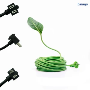 CE UL EU SAA PSE AC Plug Power Cord VDE Approval Power Extension Cord Computer Power Cord