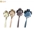 Import Ceramic handle stainless steel flower shape dessert tea small spoon from China