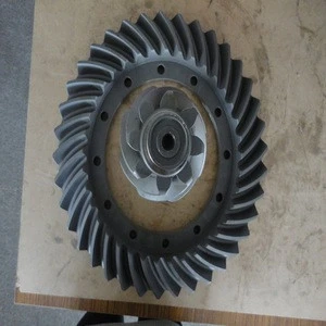 Changlin Wheel Loader Parts Z50B.6.1-18A  Front Axle Crown wheel Pinion Bevel Gear