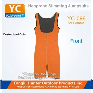 Cheap custom slimming bodybuilding shapewear neoprene catsuit