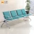 Import Cheap price 3 seaters steel barber shop waiting chairs YA-25, bench for waiting room, air port chair from China