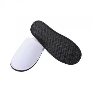 Cheap Price White Anti-slip EVA Sole Disposable Slippers For Hotel