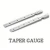 Import Checking the curve High precision High Quality Custom made 7 gauge taper from Japan