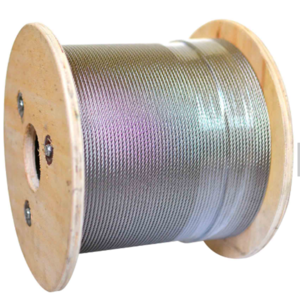 CHINA Factory PVC Coated/Ungalvanized /Stainless Steel Wire Rope in Kinds of Construction