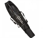 China Factory Ski Pole Bag  Wheels Ski Gear Bag Custom  Double Ski Bag