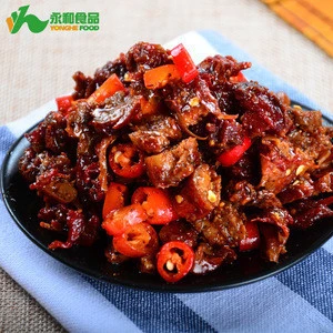 China Food Supplier Wholesale Spicy Diced Chicken Youngs Favorite Meat Snacks