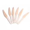China Manufacturer  Disposable Birch Wood Knife cutlery flatware