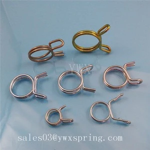 China manufacturer zinc plated steel hose clamp for drain pump